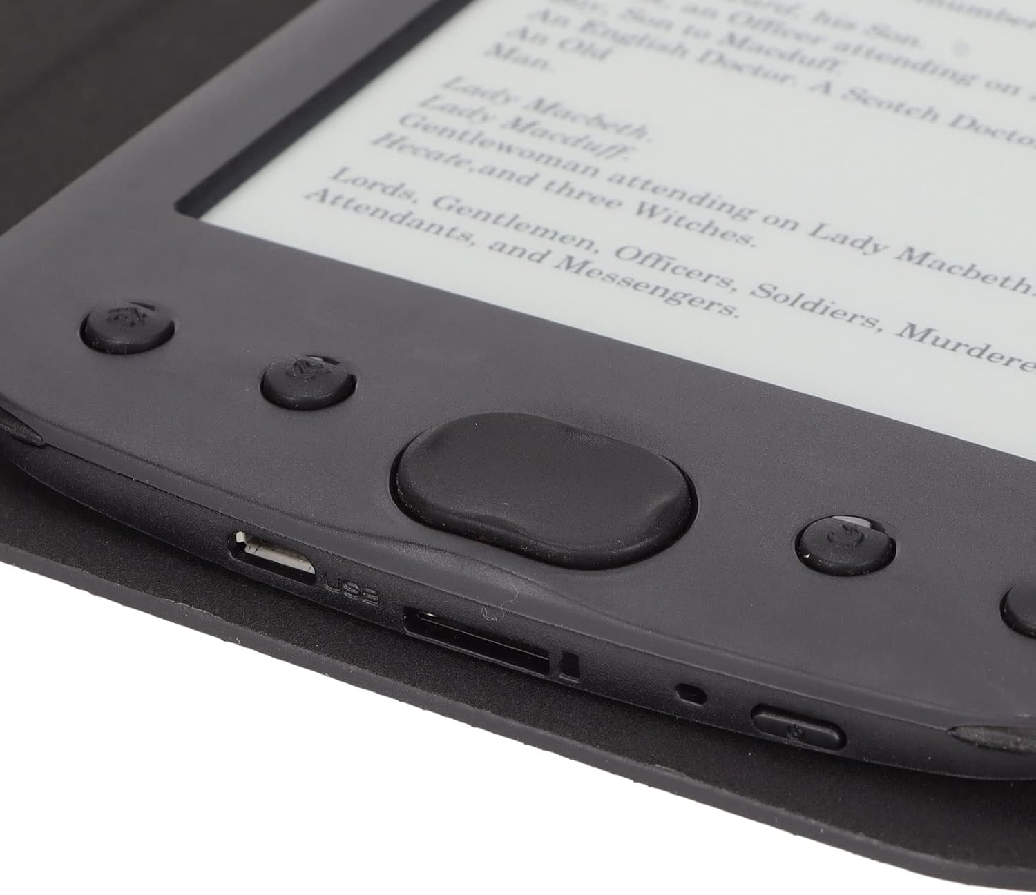E Reader, 6in HD Ink Screen E Reader Books, 8GB Storage with Navigation and Black Protective Case - Image 8