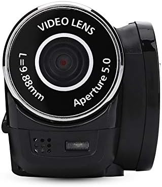 Video Camera Camcorder, Full HD Digital Camera Recorder 2.4inch Screen 270 Degree Rotation LCD 16X Zoom Camcorder Camera, Portable Video DV Camera with Battery for Student Teenager Beginner(US Black) - Image 8